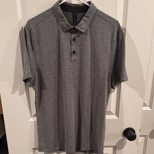 lululemon athletica Evolution Charcoal Polo Shirt